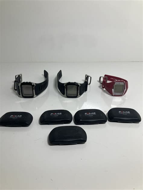 POLAR FT60 Men Womens Heart Rate Monitor Fitness Watch Lot Of 3 EBay