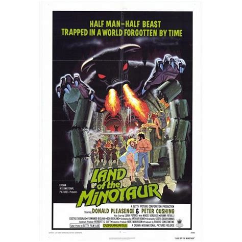 Land of the Minotaur Movie Poster - 27 x 40 in. - Walmart.com