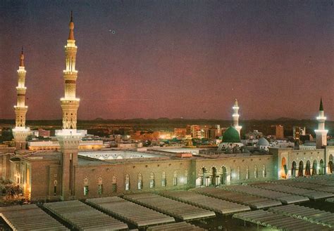 Saudi Arabia Medina Green Dome And Prophets Holy Mosque A Flickr