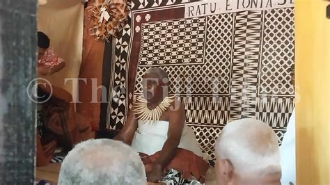 Taukei Nabukebuke Turaga Na Tui Levuka Chiefly Installation The Fiji