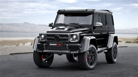 Brabus-tuned Mercedes G500 4x4 is an over-powered off-roader - Autoblog