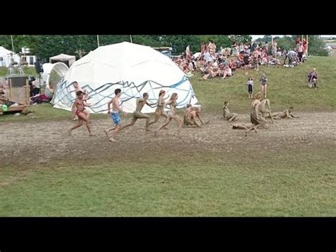 Secret Garden Party 2017 Naked Mud Sliding On Sunday YOLO YouTube