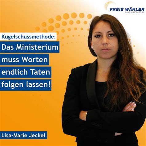 Lisa Marie Jeckel Worten müssen nun Taten folgen FREIE WÄHLER Fraktion