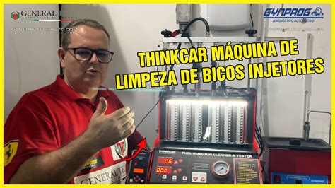 THINKCAR MÁQUINA DE LIMPEZA DE BICOS INJETORES TK IMT602 YouTube