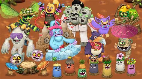 All SummerSong Costumes 2021 My Singing Monsters YouTube