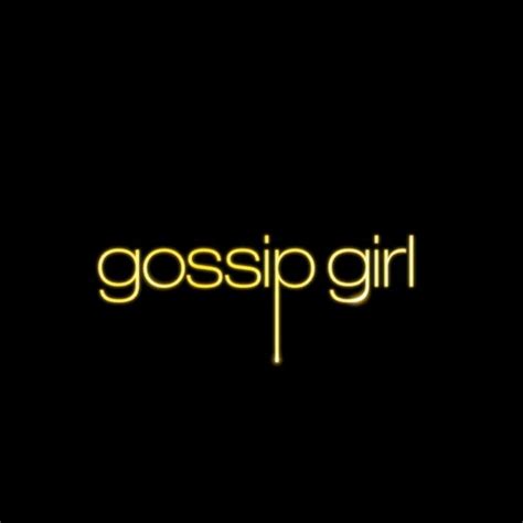 Gossip Girl Logo | Gold Aesthetic in 2024 | Gossip girl, Gossip girl ...