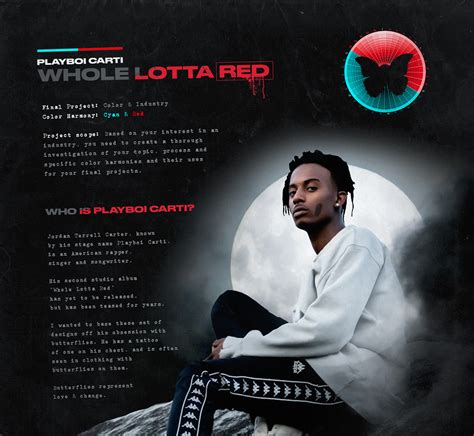 Whole Lotta Red - Playboi Carti on Behance