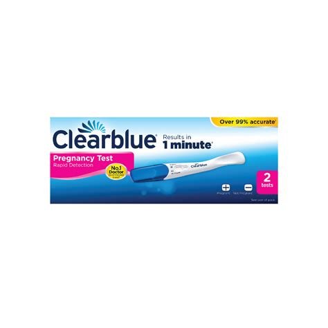 Clearblue Plus Rapid Detection Pregnancy Test 2 Pack Citypara