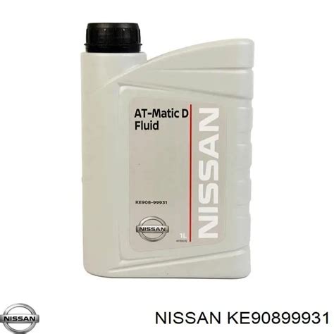 Масло трансмиссионное Nissan ATF Matic Fluid D 1 л KE90899931