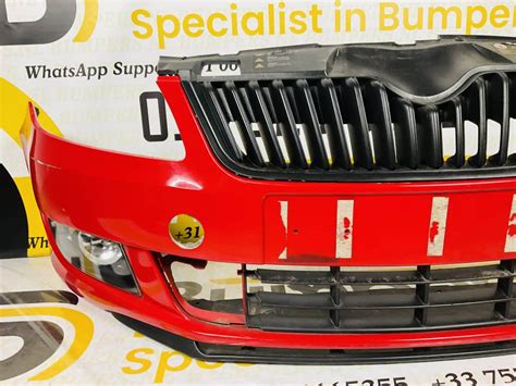 Bumper Skoda Fabia 2 Facelift 2010 2014 2 H6 701 Bumpers Nl