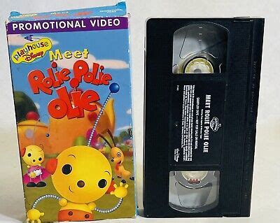 MEET ROLIE POLIE Olie VHS 2000 Playhouse Disney Not A Rental 5 23