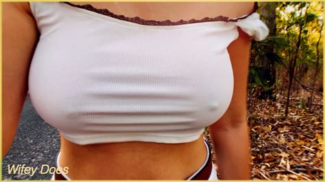 Wifey Flashes Her Tits In The Carpark Pics XHamster