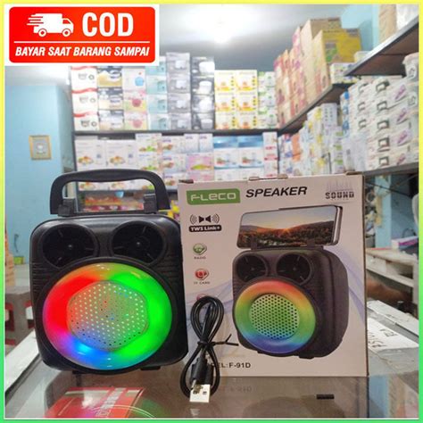 Speaker Bluetooth Murah Fleco F D Terbaru Super Bass Speaker