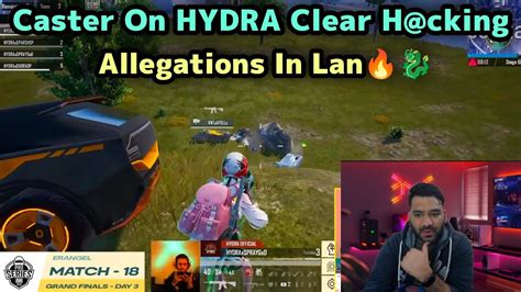 Caster On HYDRA Clear H Cking Allegations In BMPS Lan YouTube