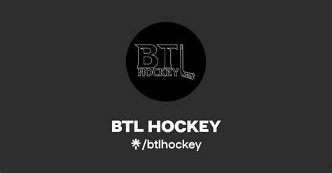 BTL HOCKEY Instagram TikTok Linktree