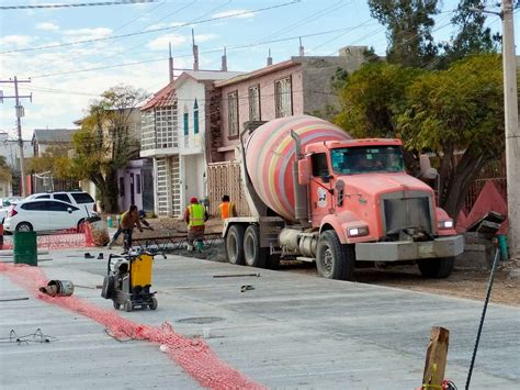 Lleva De Avance Pavimentaci N De La Calle Mamey El Bordo