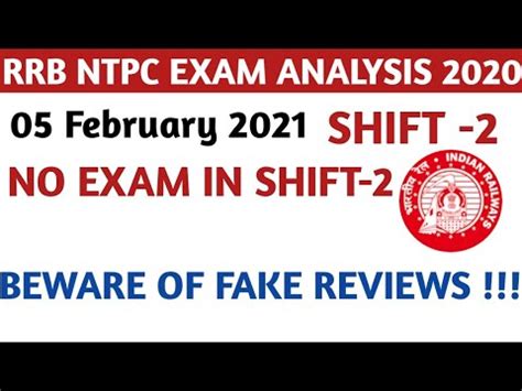 Rrb Ntpc Exam Analysis 2021 5 Feb 2021 2nd Shift Rrb Ntpc Exam Review