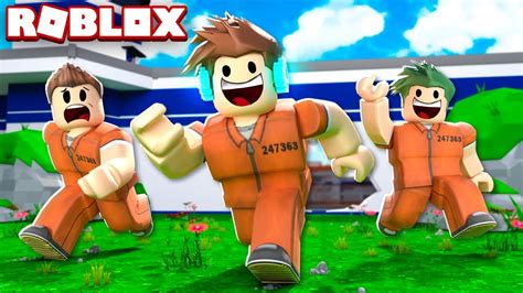 FUGIMOS DA MAIOR PRISÃO DO ROBLOX YouTube