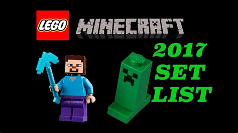 Lego Minecraft Winter Sets Rumor List Youtube