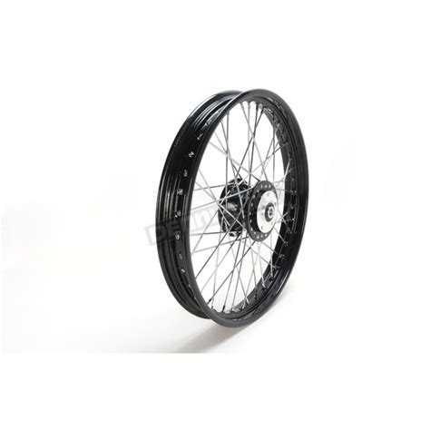 V Factor Black X Spoke Front Wheel For Select Harley