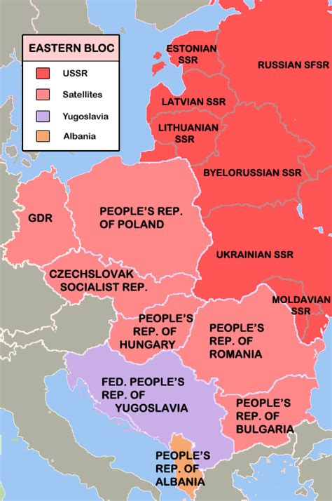Soviet Domination of Eastern Europe, Cold War - WriteWork