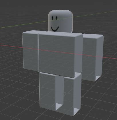 Roblox character transparent when imported into blender - Building ...