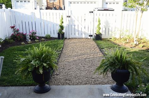 Have the Best Yard on the Block with a DIY Pea Gravel Path