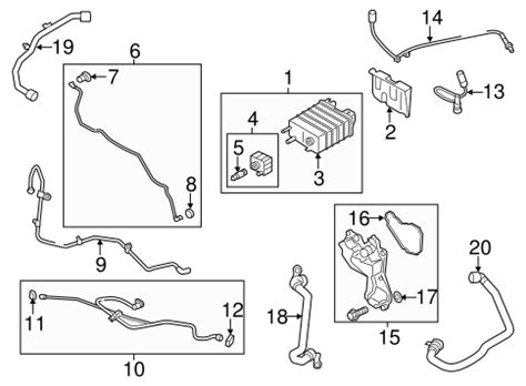 2008 Ford Escape Coolant Hose Diagram 2013 2016 Ford Escape