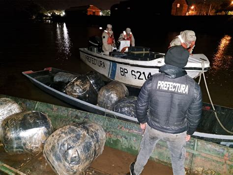 Contrabando en Concordia Prefectura incautó un cargamento de