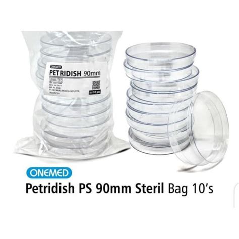 Jual Petridish Plastik Steril 90mm Onemed Isi 10 Pcs Shopee Indonesia