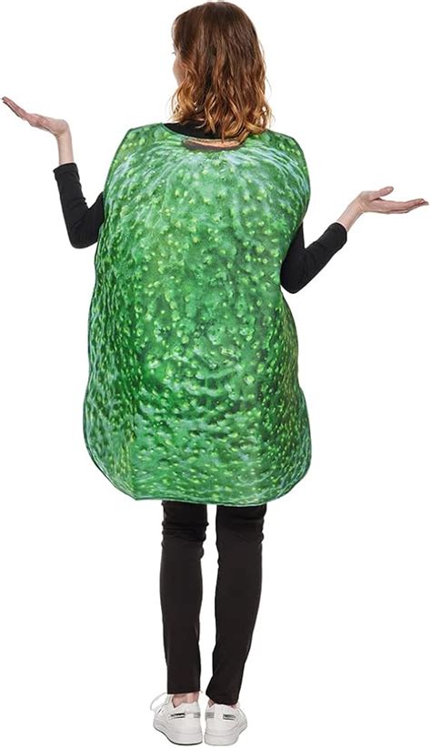 EraSpooky Schwamm Avocado Kostüm für Erwachsene für Halloween Party