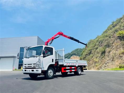 China Isuzu Npr P X Palfinger Crane Truck Max Height Meter