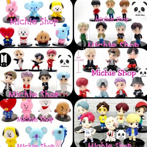 Jual Figure Bts Bt Dynamite Mic Drop Dance Toppers Kue Korean Pop