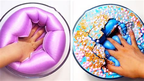 The Most Satisfying Slime Asmr Videos Oddly Satisfying Relaxing