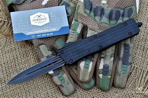 Фронтальный нож Microtech Signature Series Combat Troodon Delta D/E ...