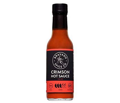 Crimson Hot Sauce By Bravado Spice Gluten Free Vegan Low Carb Paleo Hot Sauce All Natural