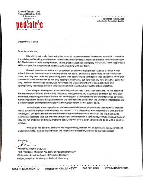 Letter Of Recommendation Mt Pdf