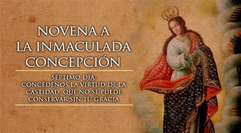 S Ptimo D A De La Novena A La Inmaculada Concepci N Catequesis