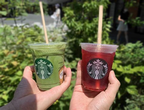 【町田市】「スターバックス南町田グランベリーパーク店」さんでダブル 抹茶 ティー ラテとストロベリー＆ユースベリーティーを飲みました