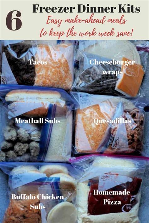 Make Ahead Freezer Meals My 6 Favorite Freezer Meal Kits Organize Yourself Skinny