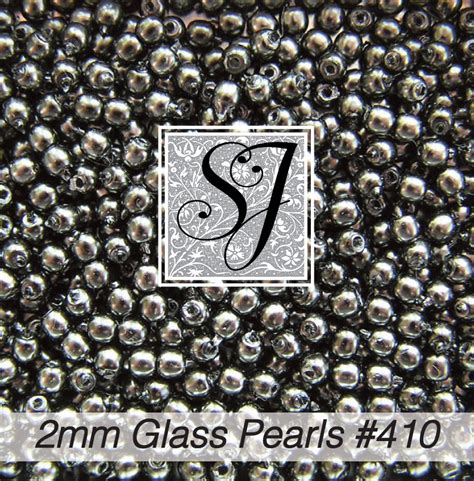 2mm Round Glass Pearls SJ Designs