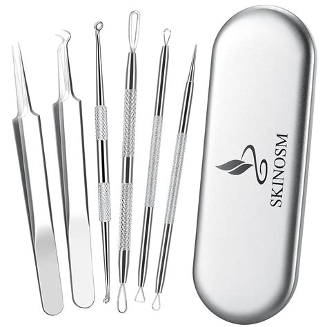 Blackhead Remover Pimple Popper Tool Kit 6 In 1 Blackhead