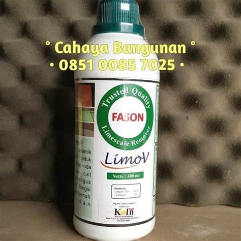 Jual Fason Limov Cairan Pembersih Noda Perontok Kerak Semen Noda Cat