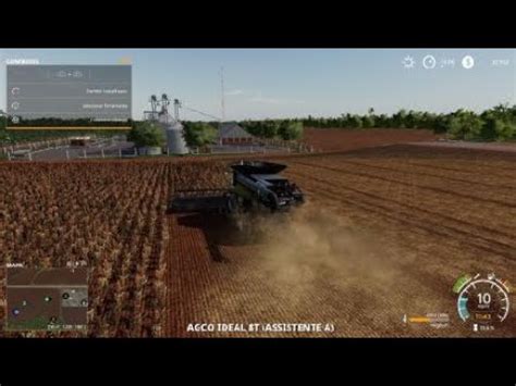 Farming Simulator 19 Fazenda jatobá fs19 colheita do sorgo YouTube