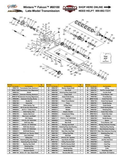 Parts Of A Transmission Diagram