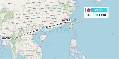 Ci Flight Status China Airlines Taipei To Chiang Mai Cal