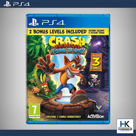 Ps Crash Bandicoot N Sane Trilogy Hkconsole