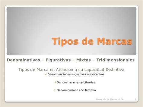 Tipos De Marcas