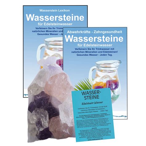 EDEdelsteinwasser Grundmischung 4 Tlg Set 300g Wassersteine