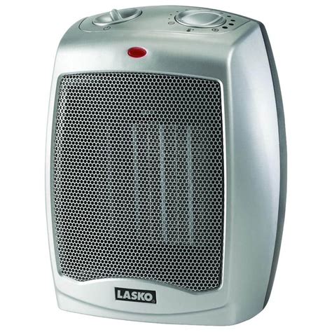 Lasko 9 2 In 1500 Watt Electric Portable Ceramic Compact Heater 754200